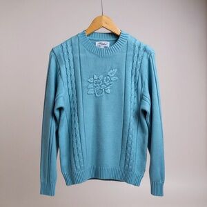 Vintage Blue Women's Sweater